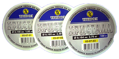 Леска рыболовная «Кристалл»